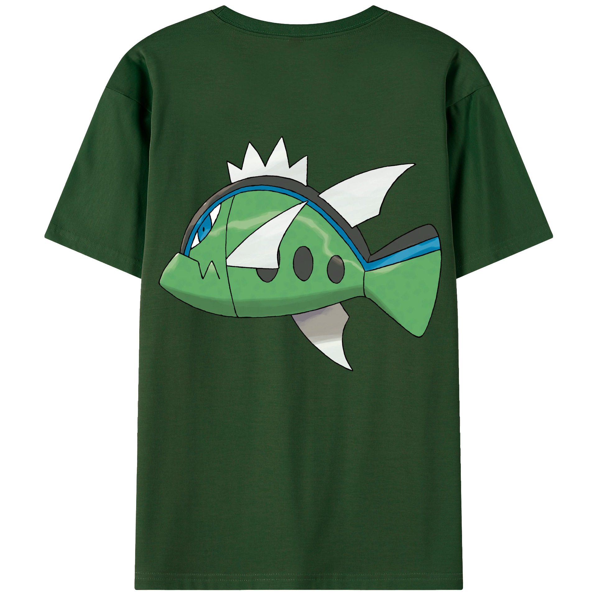 （画像用） ポケットモンスター Pokémon 綿100％半袖Tシャツ（背面プリント）